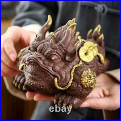 Golden Toad Ceramic Decoration