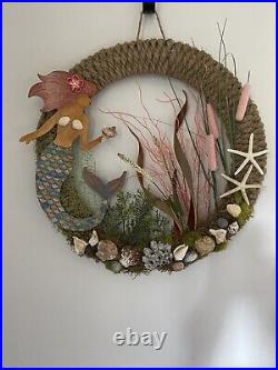 Gorgeous Undersea Mermaid Wreath
