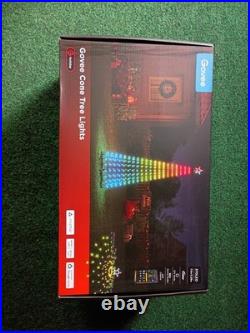 Govee 7.5ft Christmas Cone Tree Lights 370 LEDs RGBIC New In Box