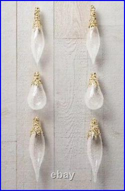 Grand Forest Jeweled Christmas Tree Ornaments Set 6 Pcs By Balsam Hill