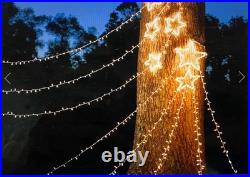 Grandin Road Shooting Star Cluster Cllear Lights