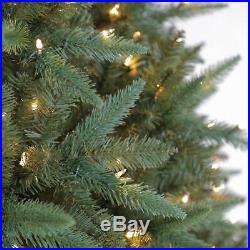 Green 12ft Pre-Lit Williams Pine Artificial Christmas Tree, Clear-Lights