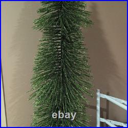Green Artificial Tinsel Christmas Tree Undecorated Unlighted 24 inches