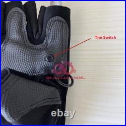 Green Blue Red Purple Multi-line RGB Laser Gloves Light Pair Rechargeable