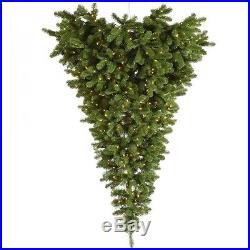 Green Christmas Tree Upside Down 6 FT Artificial Stand Decorations Gift Shop