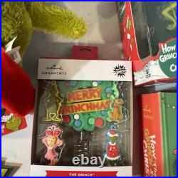 Grinch Christmas Mega Lot Plush Topper Decor Ornaments Yard Stakes Grinch Christmas Mega Lot Plush Topper Decor Ornaments Yard Stakes