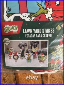 Grinch Christmas Mega Lot Plush Topper Decor Ornaments Yard Stakes Grinch Christmas Mega Lot Plush Topper Decor Ornaments Yard Stakes