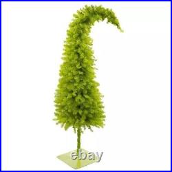 Grinch Whimsical Christmas Tree 5′ LED Bright Green 2024 Hobby Lobby On Hand