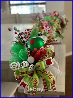 Grinch Whoville Theme Garland for Mantle, Archway, or Front Door