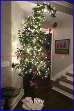 Grinch style 7ft LED Pre lit Bendable Alpine Whoville Christmas tree