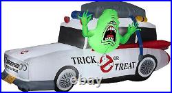HALLOWEEN 7 FT GEMMY Ghostbuster’s Ecto-1 Mobile with SLIMER Inflatable airblown