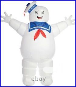 HALLOWEEN 8 FT GHOSTBUSTERS STAY PUFT PUMPKIN GEMMY Airblown Inflatable