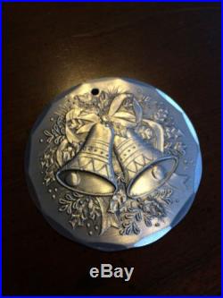 HAND SIGNED by Founder of WENDELL AUGUST FORGE Aluminum 1982 Christmas Ornament