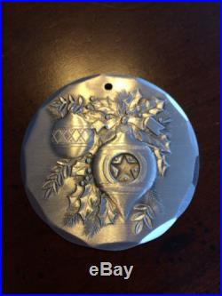 HAND SIGNED by Founder of WENDELL AUGUST FORGE Aluminum 1983 Christmas Ornament