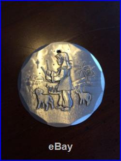 HAND SIGNED by Founder of WENDELL AUGUST FORGE Aluminum 1997 Christmas Ornament