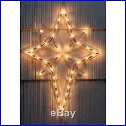 HANGING STAR Light Up Of Bethlehem Christmas Wall Decoration Indoor Outdoor Xmas