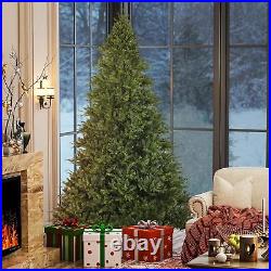 HOMCOM 12ft Artificial Christmas Tree with 8410 Tips Foldable Metal Stand