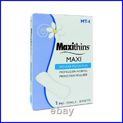 HOSPECO MT4 Maxithins Vended Sanitary Napkins #4 Case of 250 Individually Bo