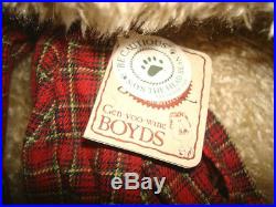 Huge Retired 40 Boyds Bear New With Tags Great Valentine's Day Gift
