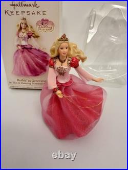 Hallmark 2006 Barbie Genevieve 12 Dancing Princesses Ornament NOB