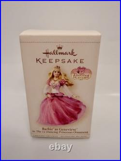 Hallmark 2006 Barbie Genevieve 12 Dancing Princesses Ornament NOB