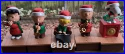 Hallmark 2011 Peanuts Christmas Wireless Band Set Of 5 Tested Works