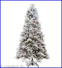 Hallmark 5' Sugared Spruce Pre-Lit Christmas Tree MULTI Lights H203375