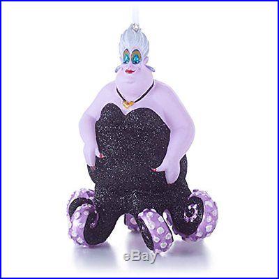 Hallmark Disney Ursula Glass Christmas Ornament