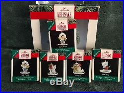 Hallmark FROSTY FRIENDS Ornaments 1980-1984 & through 2000 plus BONUS PIECES