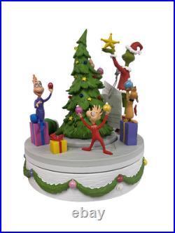 Hallmark Grinch Tabletop Figurine Musical Figurine Sound Motion Christmas Tree