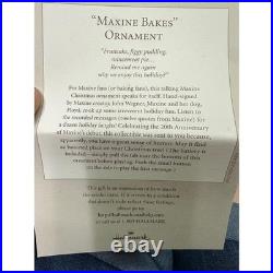 Hallmark Keepsake 2006 Maxine Bakes Christmas Ornament Limited Edition Signed
