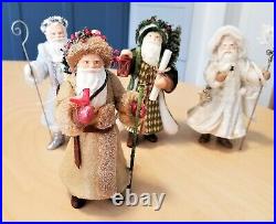 Hallmark Keepsake Ornaments Father Christmas Series 2004 to 2012 10 Total