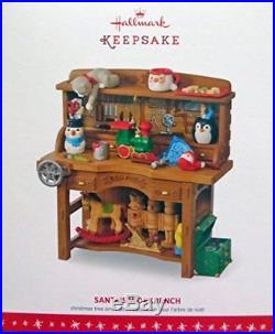 Hallmark Keepsake Santa's Workbench Edition Ornament 2016 Decorative Hanging Orn