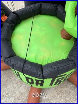 Halloween 6 ft Lighted Animated Fire and Ice Witches Cauldron Inflatable