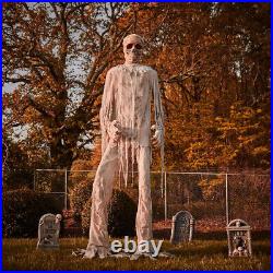Halloween Animatronic LOWES 12 ft Foot Giant Skeleton Mummy LED Lighted SOLD OUT