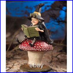 Halloween Bethany Lowe How to Cackle with Confidence Witch Mushroom Toad New