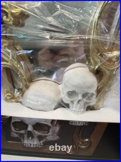 Halloween CHRISTIAN SIRIANO NEW YORK 25 Wall Framed Mirror Gold With Skull New Halloween CHRISTIAN SIRIANO NEW YORK 25 Wall Framed Mirror Gold With Skull New