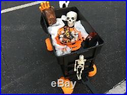 Halloween Cart Pumpkin Patch Wagon Haul Trick or Treat Candy Costumes Decoration