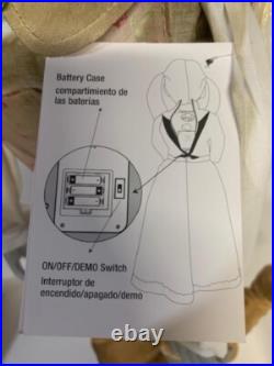 Halloween Classics Animated Scary LED Creepy Haunted Doll 3ft Home Accents Depot