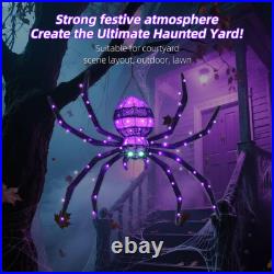 Halloween Decorations Outdoor Hanging Spider 4.2FT Giant Climb the Wall Spider Halloween Decorations Outdoor Hanging Spider 4.2FT Giant Climb the Wall Spider