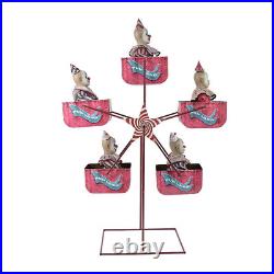 Halloween Express Clowns Carnival Ferris Wheel Animated Halloween Decoration