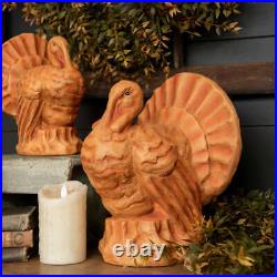 Halloween Fall Ragon House Collectable 12 Faded Orange Turkey Figurine