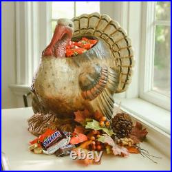 Halloween Fall Ragon House Collectable 16 Turkey Figurine Container