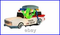 Halloween Ghostbusters Ecto 1 Slimer Ambulance Inflatable Airblown 7 Ft