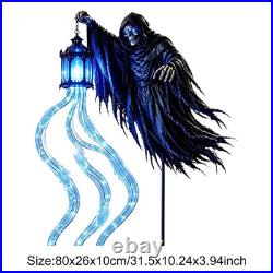 Halloween Grim Reaper Animated Garden Light, Solar Outdoor Decorations