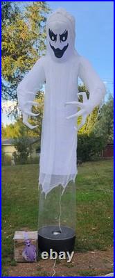 Halloween Haunted Gemmy 12-ft x 4.36-ft Lighted Reaper Airblown Inflatable