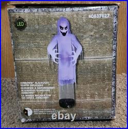 Halloween Haunted Gemmy 12-ft x 4.36-ft Lighted Reaper Airblown Inflatable
