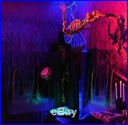 Halloween Haunted House Props Decor Witches Lair