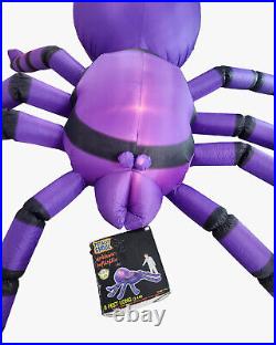 Halloween Inflatable Airblown Spider 8ft Totally Ghoul Decoration 8 ft Lighted