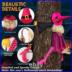 Halloween Inflatable (Crashing Witch) (53 in.)